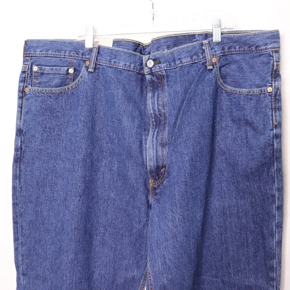 Levi's |‎ 550 Relaxed Fit Dark Wash Jeans 48x30